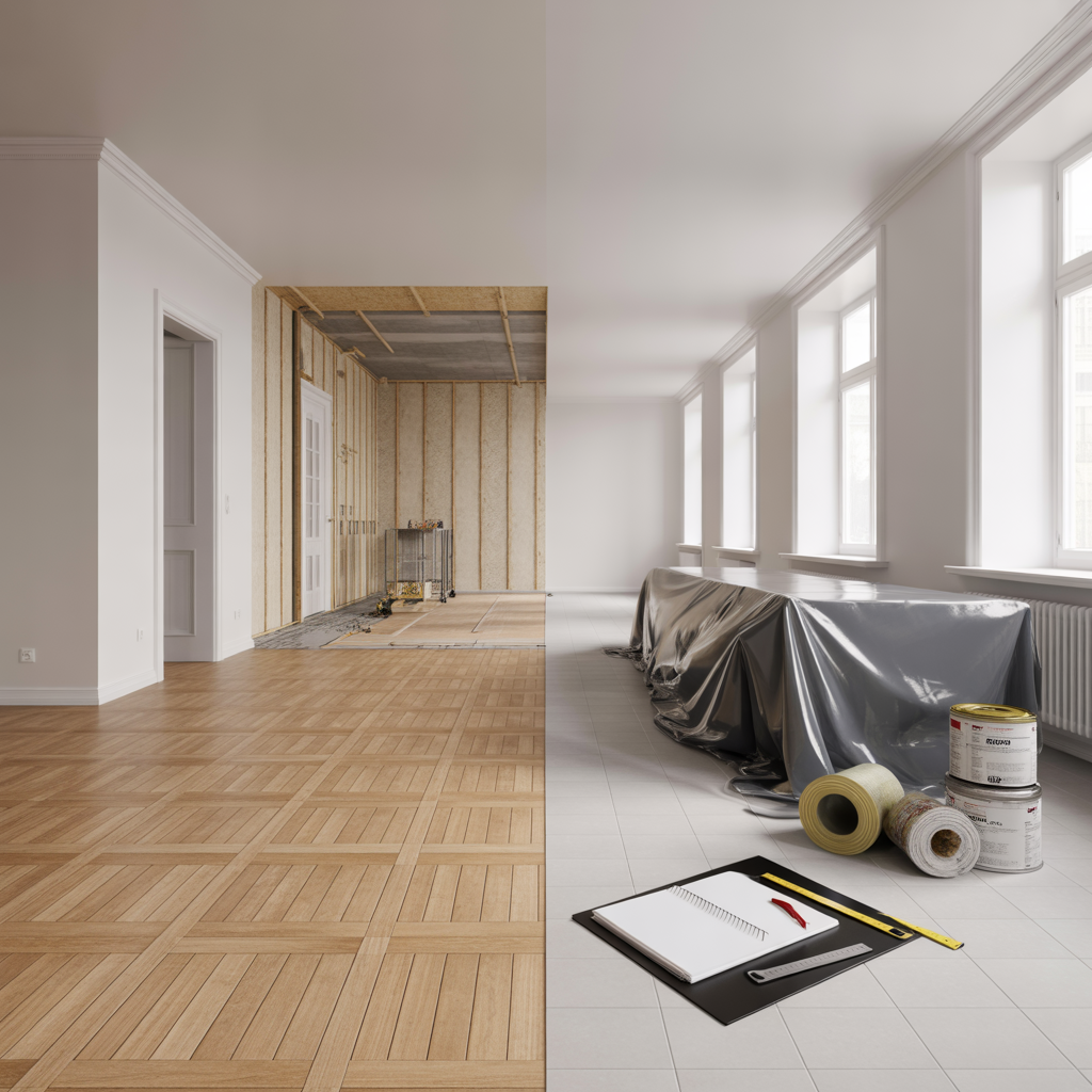 planera etappvis renovering checklista och kostnadsposter