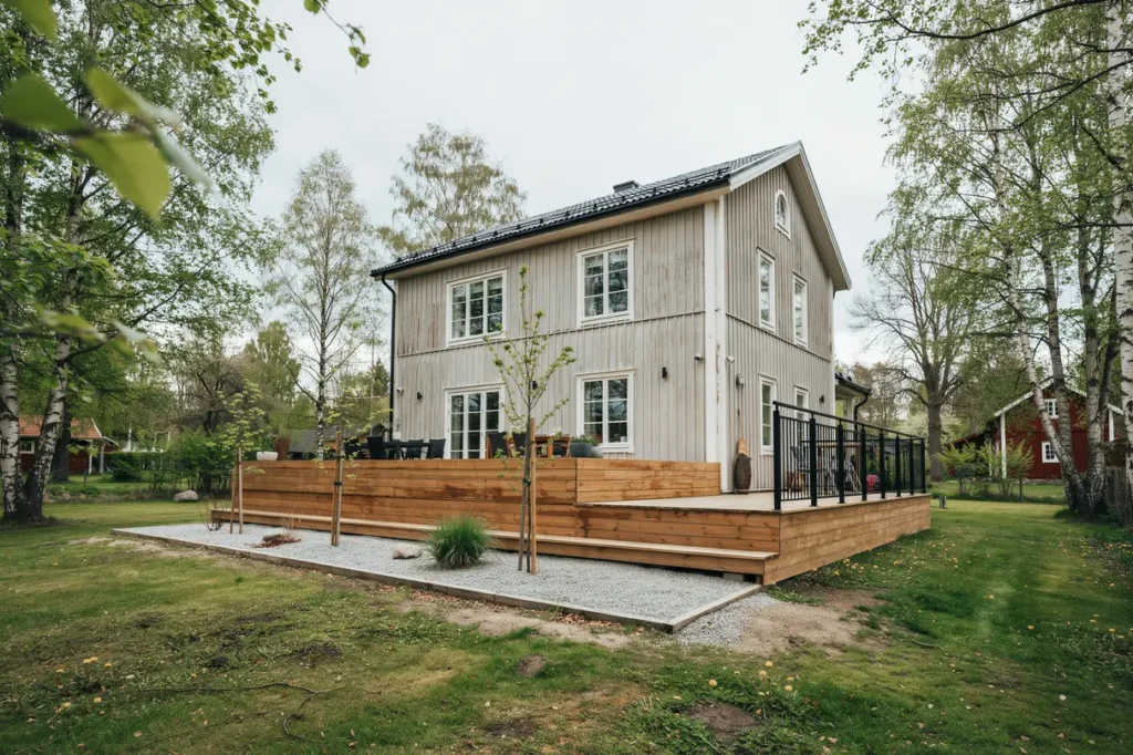 altan som lyfter hela huset smarta id er f r trall niv er och en uteplats som h ller l nge